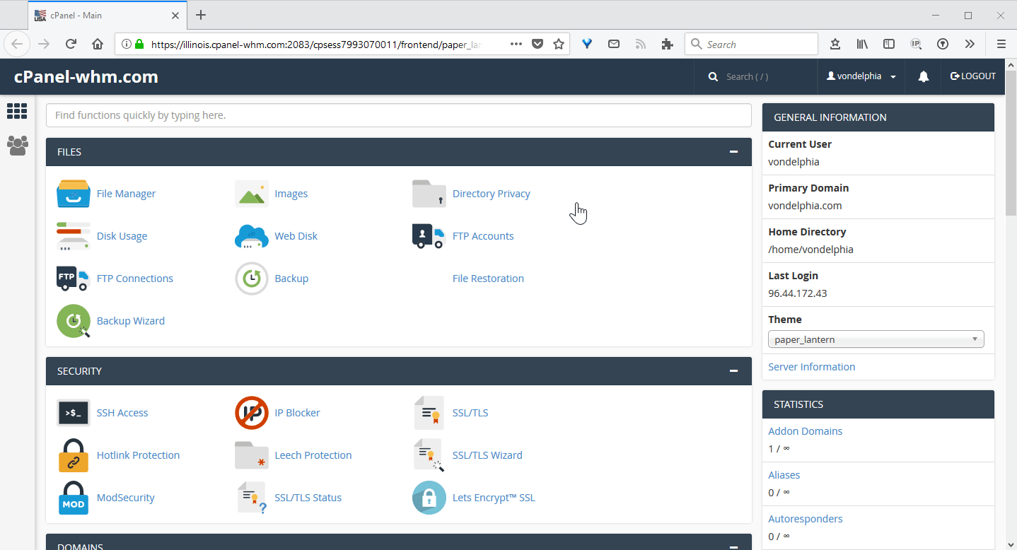 cPanel WordPress Preview URL preview url wordpress cpanel